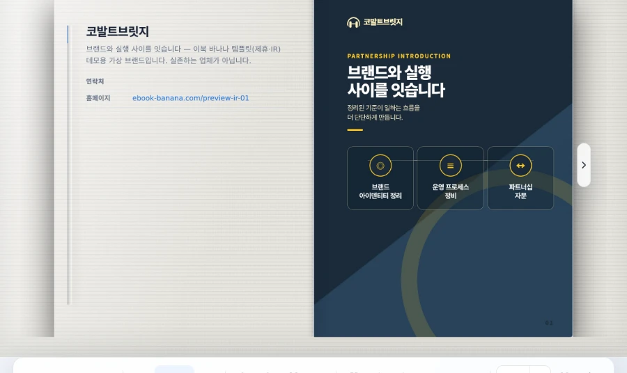 IR_01 템플릿 미리보기
